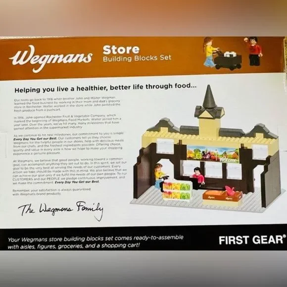 Wegmans discount lego set